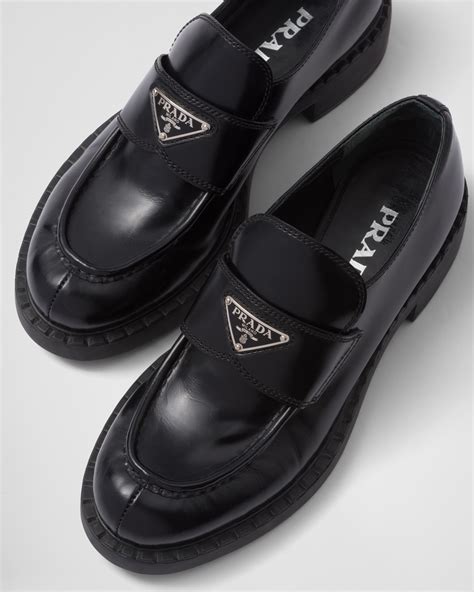 loafers prada women's|prada chunky loafer.